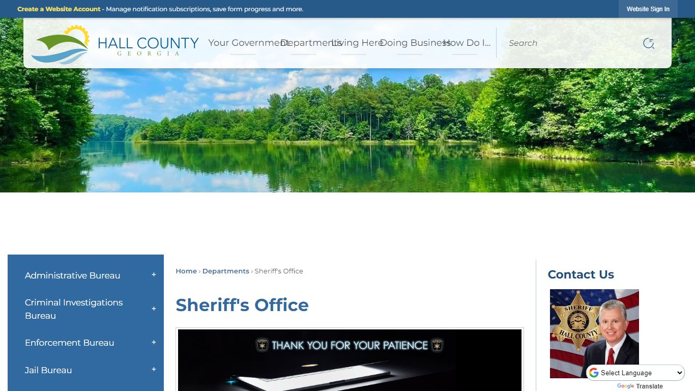 Sheriff's Office | Hall County, GA - Official Website