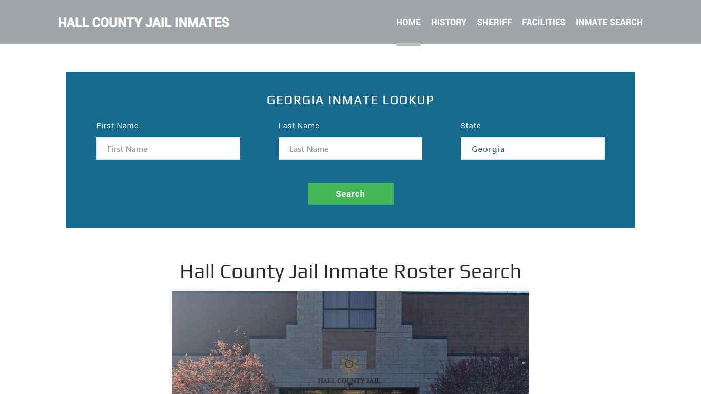 Hall County Jail Inmate Roster Lookup, Gainesville, GA